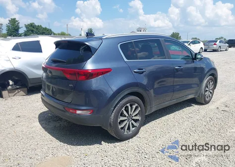 2017 Kia Sportage Ex from USA, damaged, VIN KNDPNCACXH7084700
